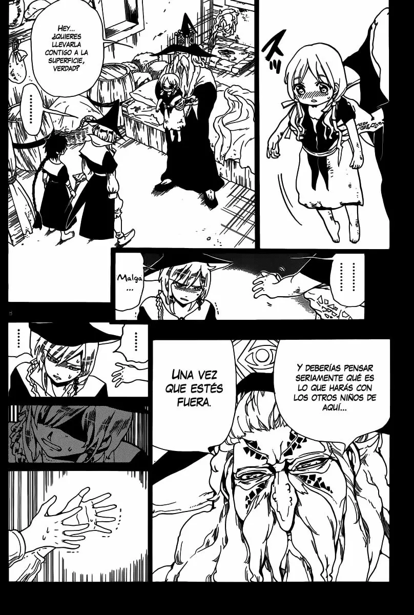 Magi - Labyrinth of Magic capítulo 162, página 8
