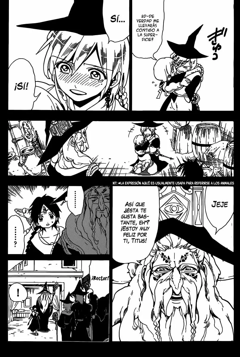 Magi - Labyrinth of Magic capítulo 162, página 9