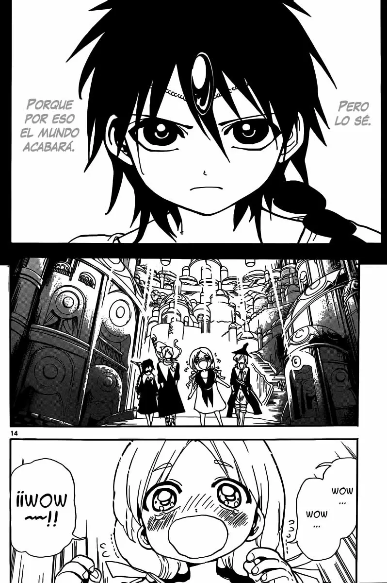 Magi - Labyrinth of Magic capítulo 162, página 13