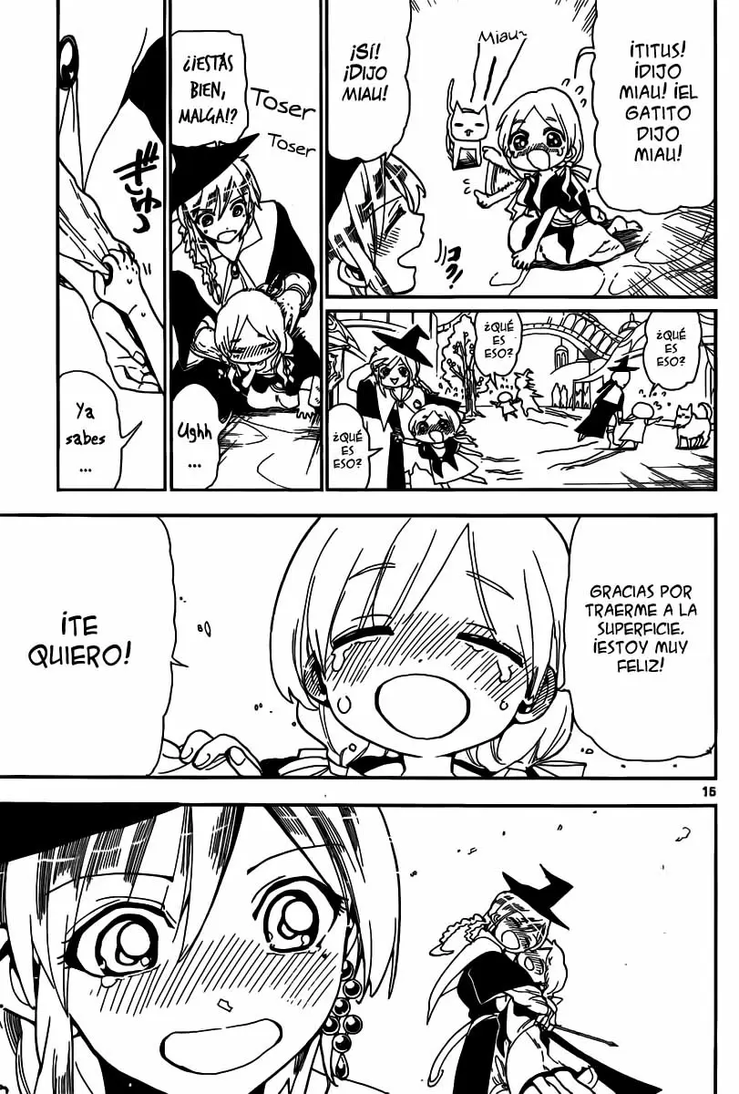 Magi - Labyrinth of Magic capítulo 162, página 14