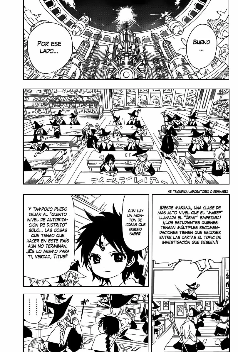 Magi - Labyrinth of Magic capítulo 162, página 16