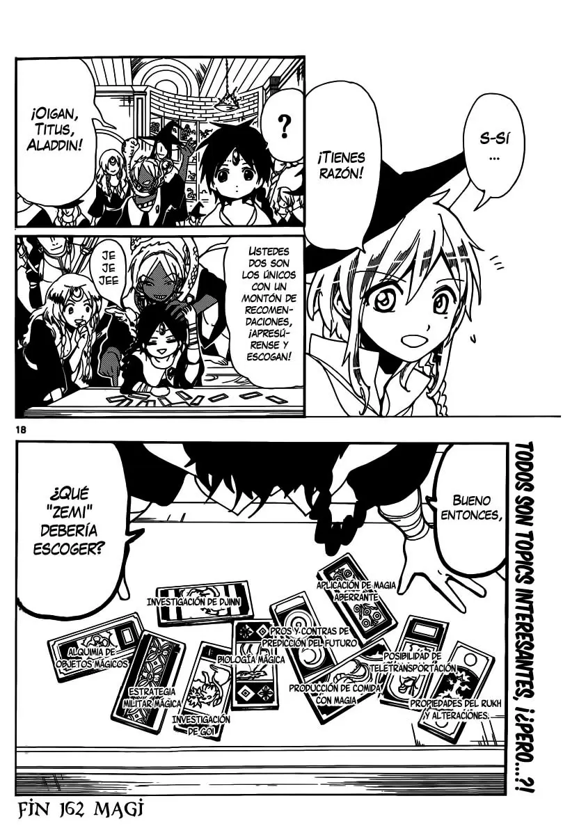Magi - Labyrinth of Magic capítulo 162, página 17