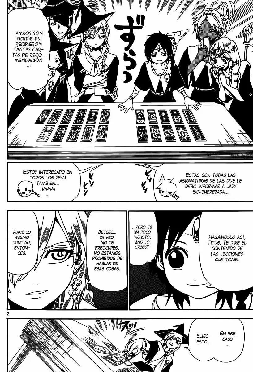 Magi - Labyrinth of Magic capítulo 163, página 2