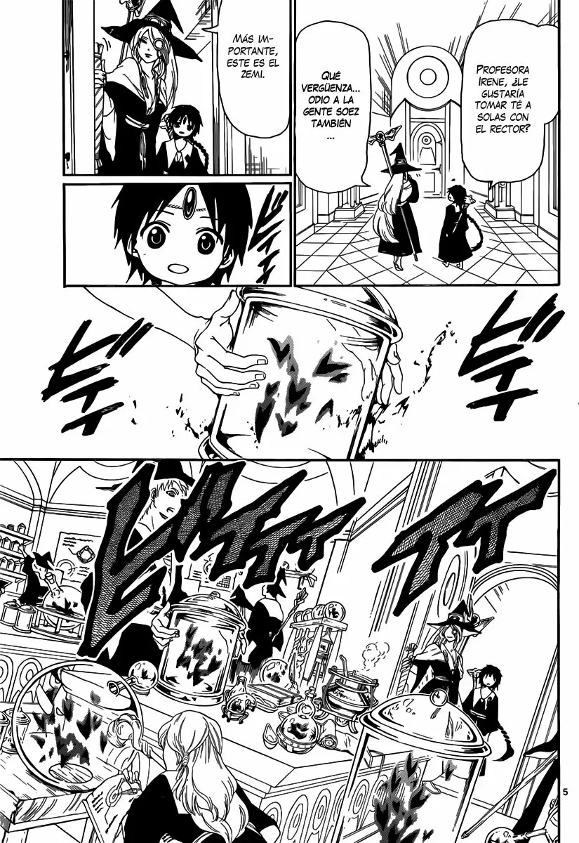 Magi - Labyrinth of Magic capítulo 163, página 5