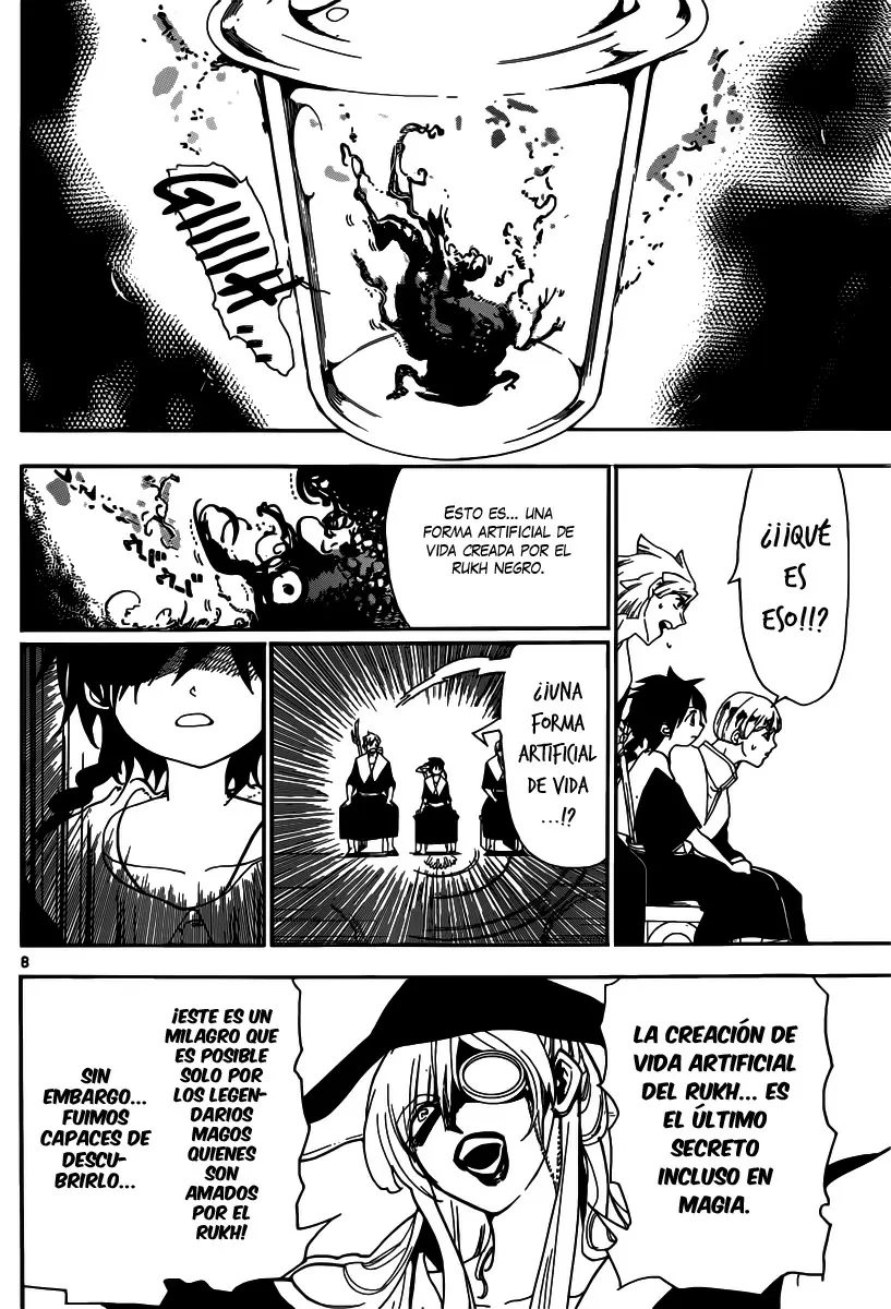 Magi - Labyrinth of Magic capítulo 163, página 8