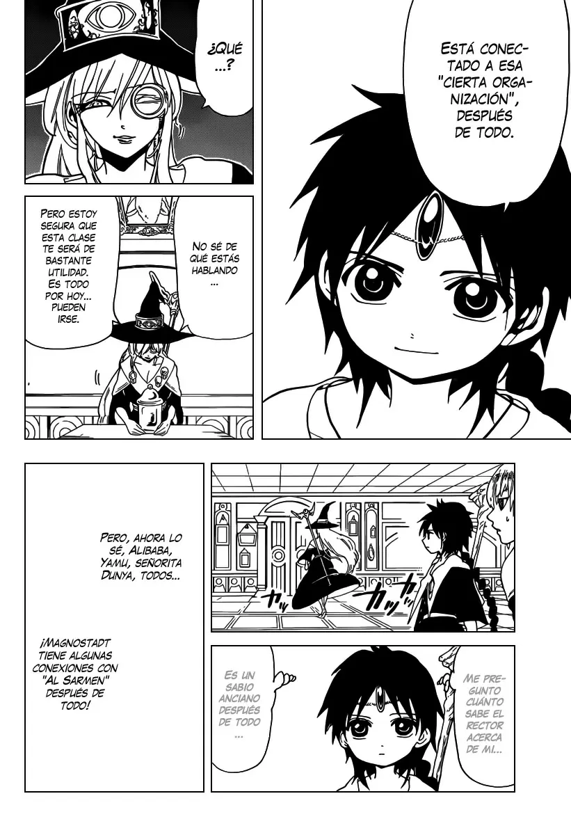 Magi - Labyrinth of Magic capítulo 163, página 12