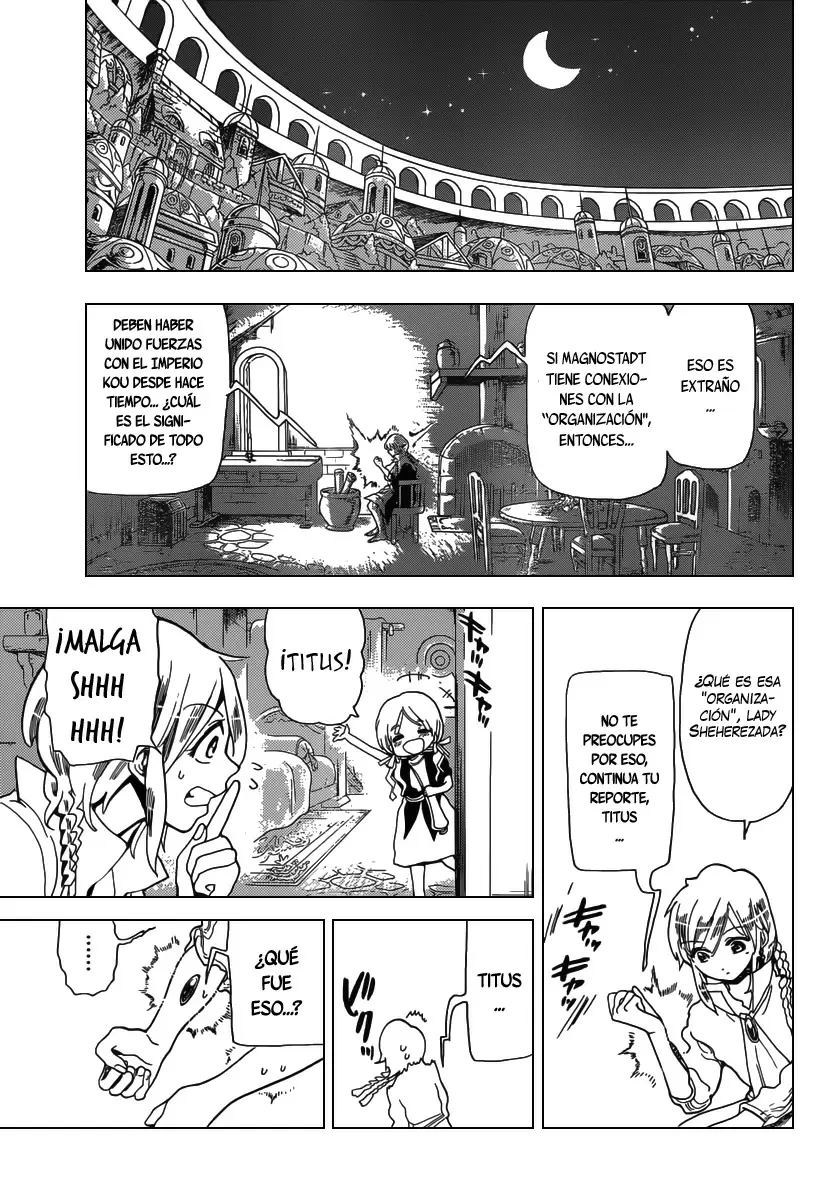 Magi - Labyrinth of Magic capítulo 163, página 13