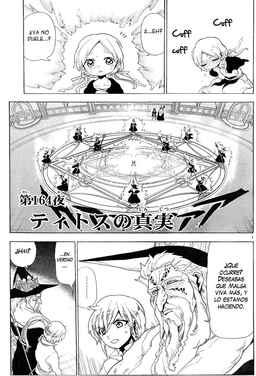 Magi - Labyrinth of Magic capítulo 164, página 1