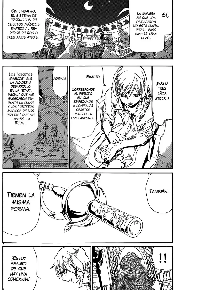 Magi - Labyrinth of Magic capítulo 164, página 4