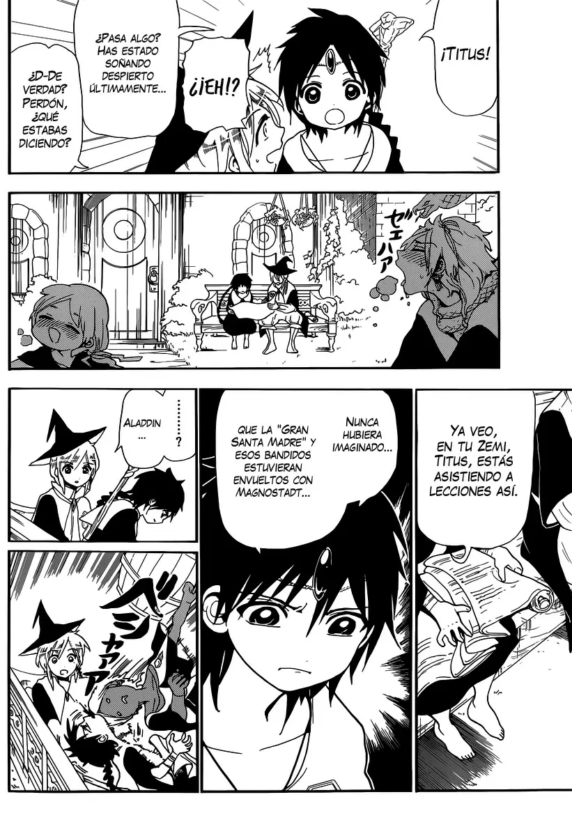 Magi - Labyrinth of Magic capítulo 164, página 10