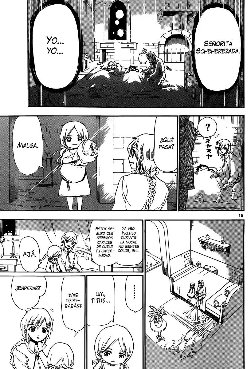 Magi - Labyrinth of Magic capítulo 164, página 15