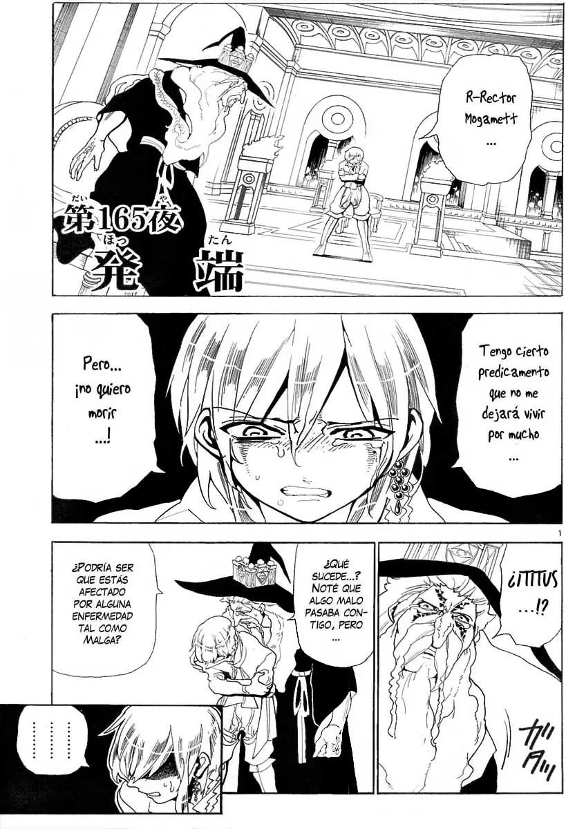 Magi - Labyrinth of Magic capítulo 165, página 1
