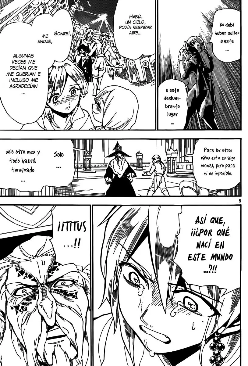 Magi - Labyrinth of Magic capítulo 165, página 5