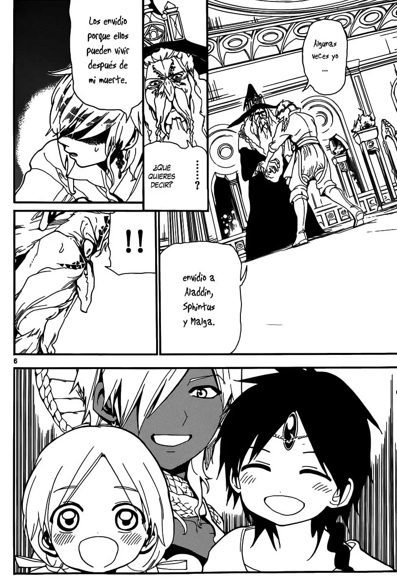 Magi - Labyrinth of Magic capítulo 165, página 6
