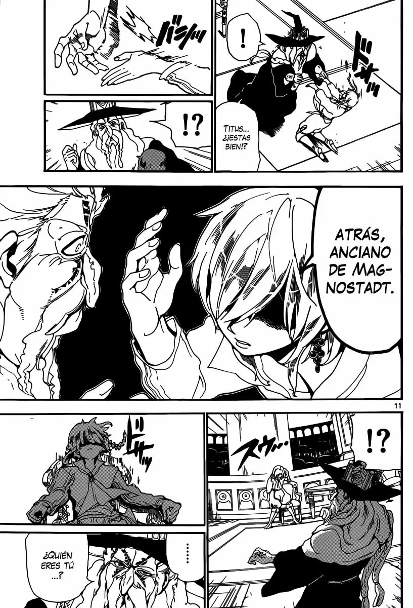 Magi - Labyrinth of Magic capítulo 165, página 11