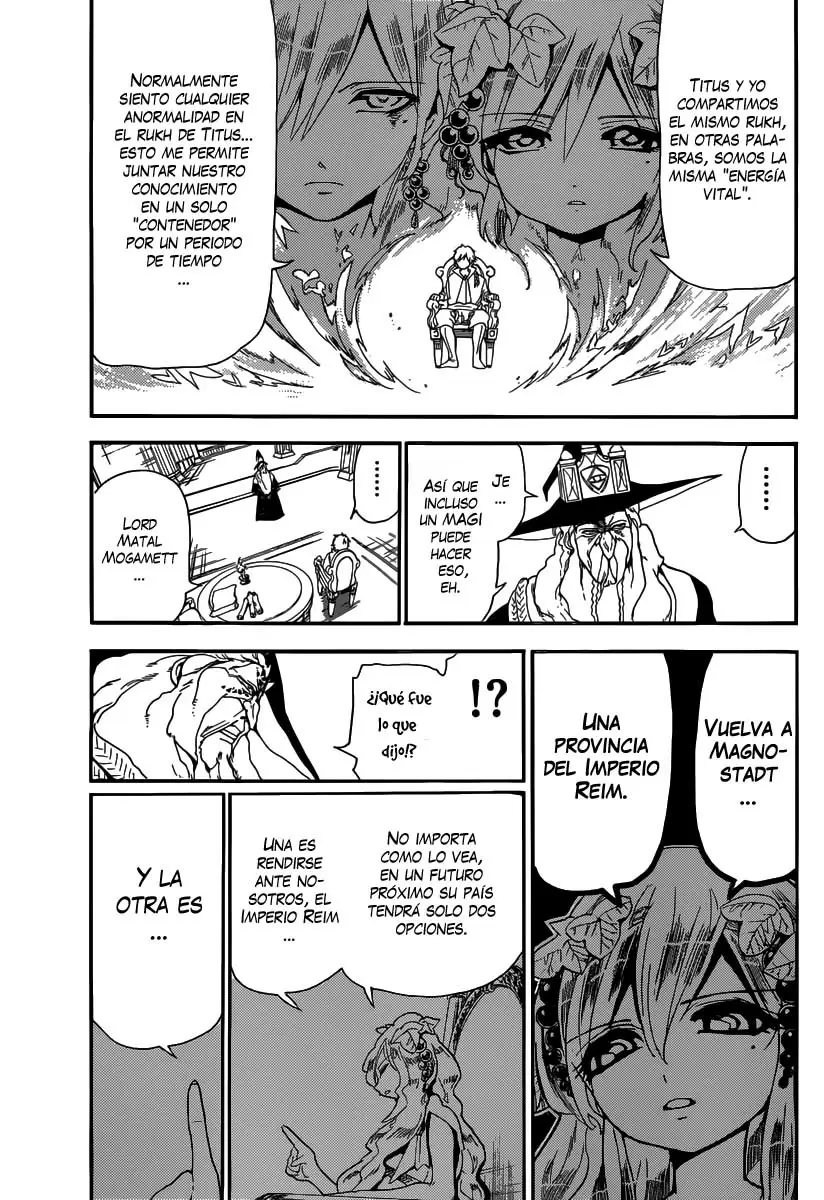 Magi - Labyrinth of Magic capítulo 165, página 13