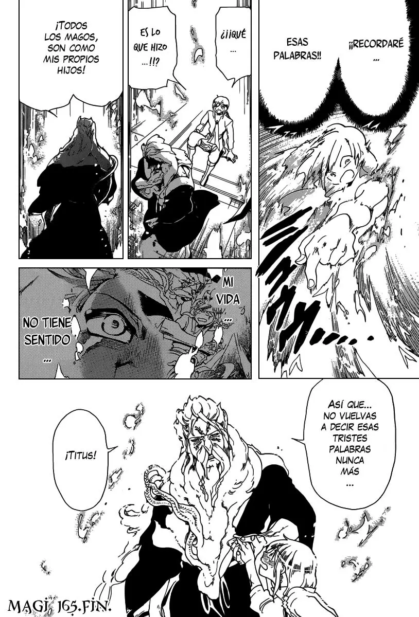 Magi - Labyrinth of Magic capítulo 165, página 18