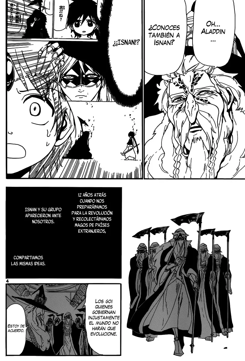 Magi - Labyrinth of Magic capítulo 166, página 4