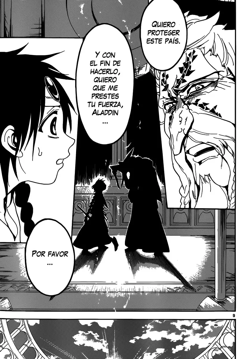Magi - Labyrinth of Magic capítulo 166, página 9