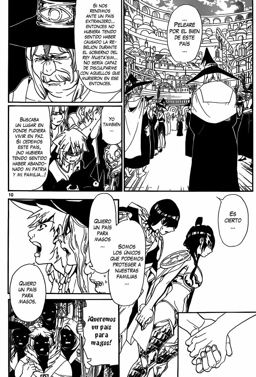 Magi - Labyrinth of Magic capítulo 166, página 10