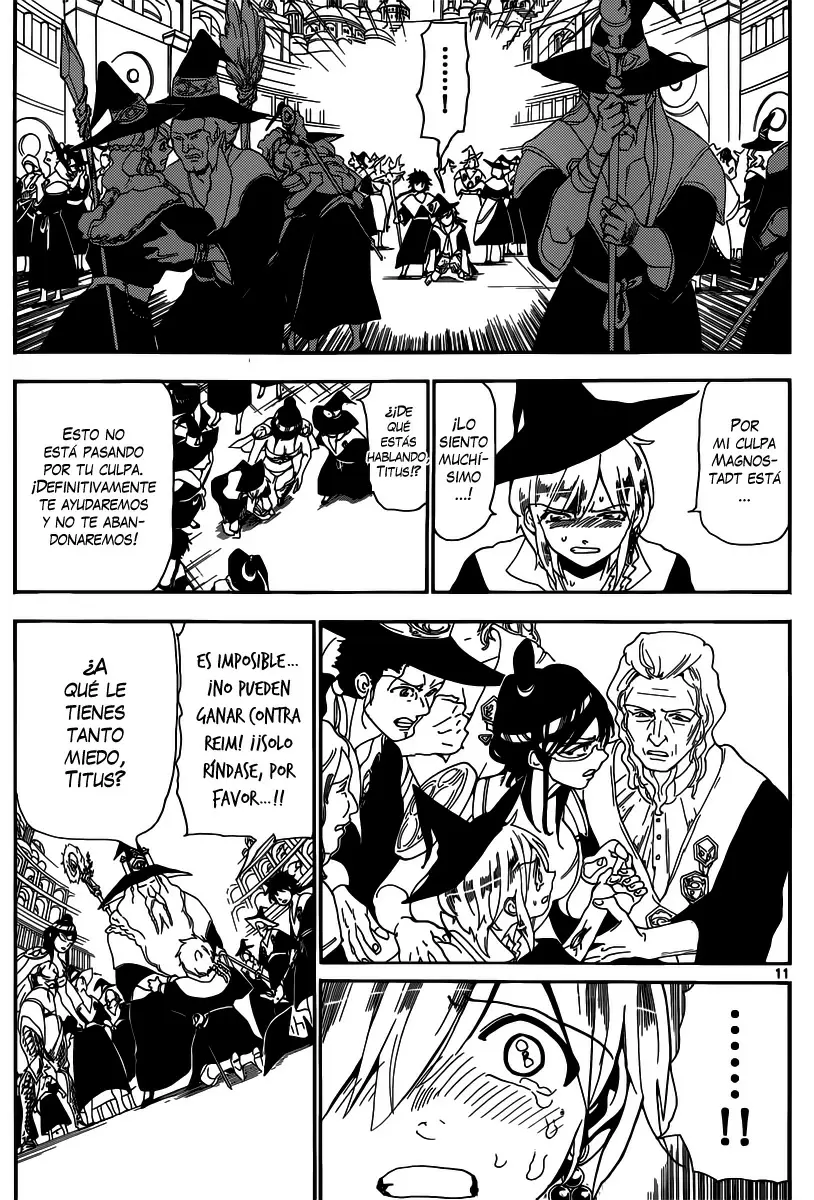 Magi - Labyrinth of Magic capítulo 166, página 11