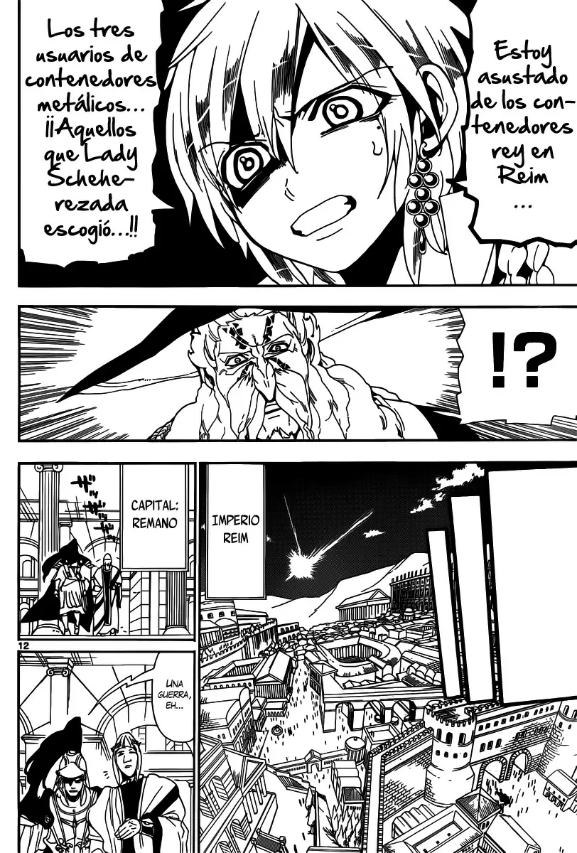 Magi - Labyrinth of Magic capítulo 166, página 12