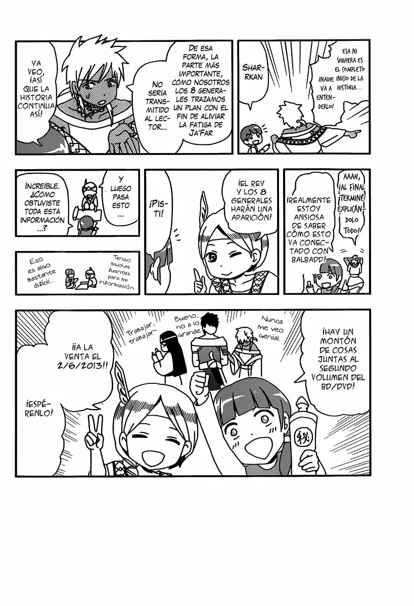 Magi - Labyrinth of Magic capítulo 166, página 21