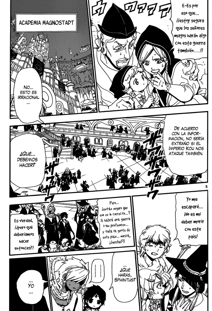 Magi - Labyrinth of Magic capítulo 167, página 4
