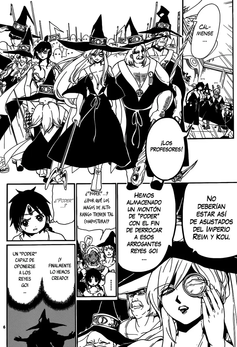 Magi - Labyrinth of Magic capítulo 167, página 5