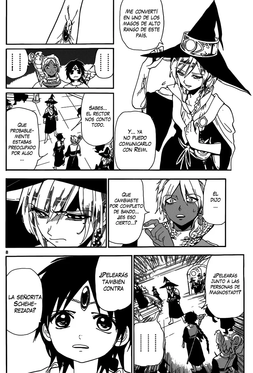 Magi - Labyrinth of Magic capítulo 167, página 7