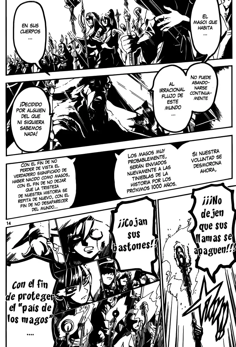 Magi - Labyrinth of Magic capítulo 167, página 13