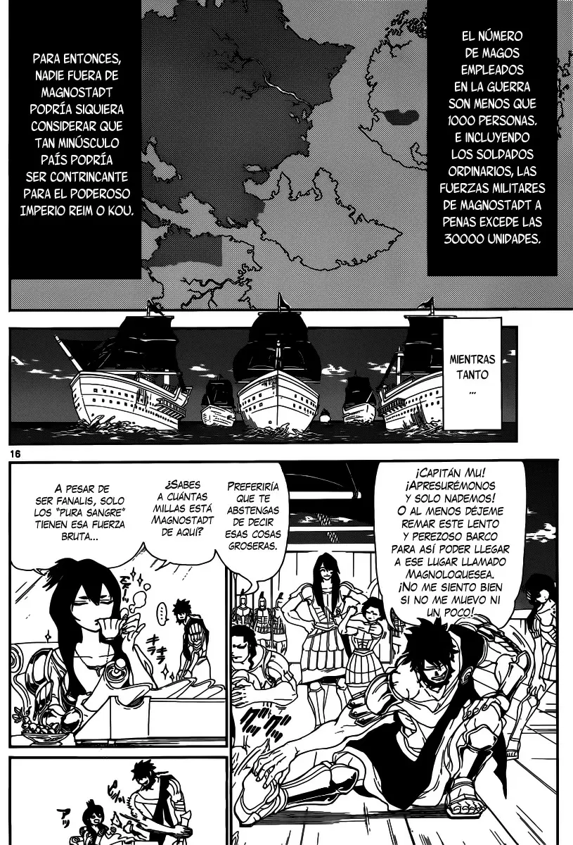 Magi - Labyrinth of Magic capítulo 167, página 15