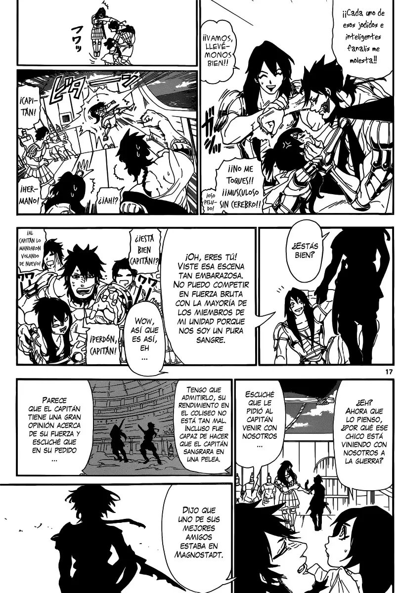 Magi - Labyrinth of Magic capítulo 167, página 16