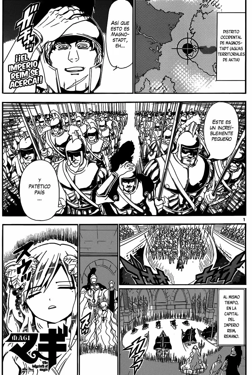 Magi - Labyrinth of Magic capítulo 168, página 1