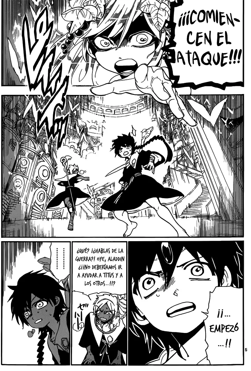 Magi - Labyrinth of Magic capítulo 168, página 4