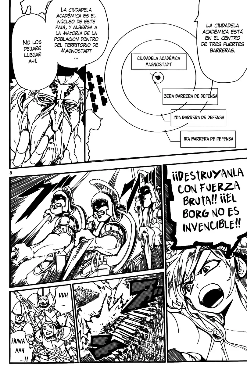 Magi - Labyrinth of Magic capítulo 168, página 7