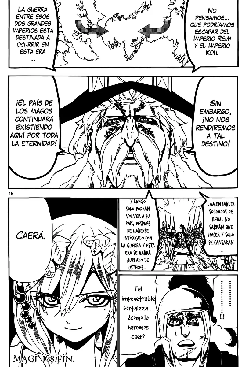 Magi - Labyrinth of Magic capítulo 168, página 16