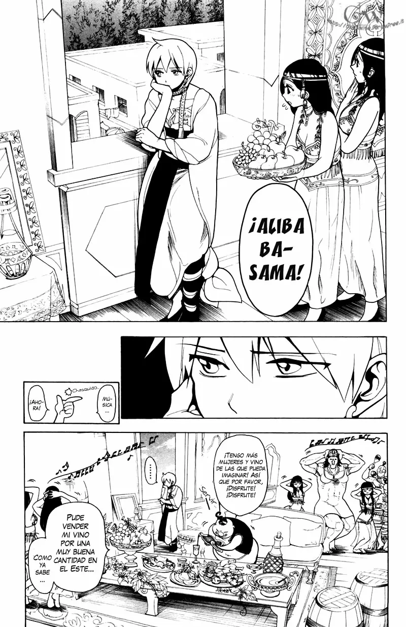 Magi - Labyrinth of Magic capítulo 17, página 3