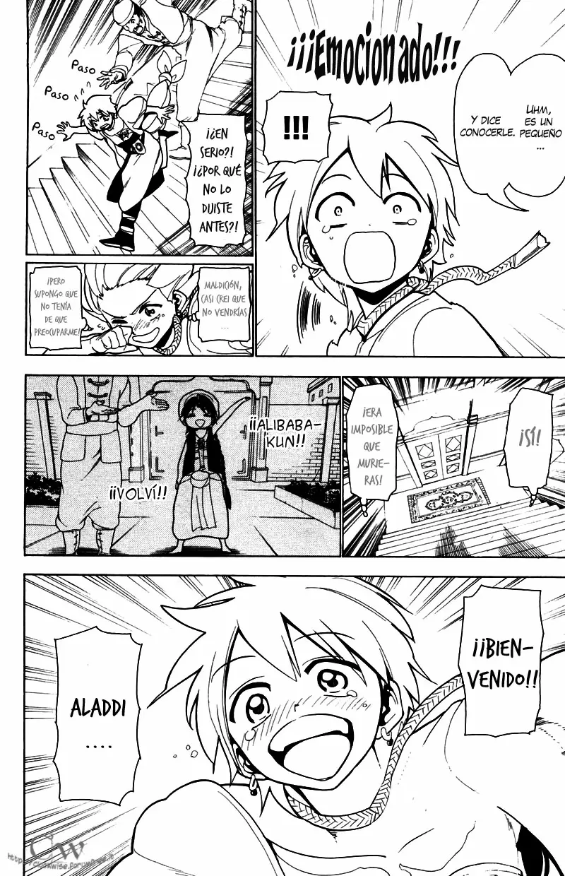 Magi - Labyrinth of Magic capítulo 17, página 6