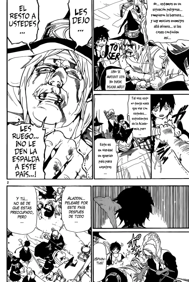 Magi - Labyrinth of Magic capítulo 170, página 3