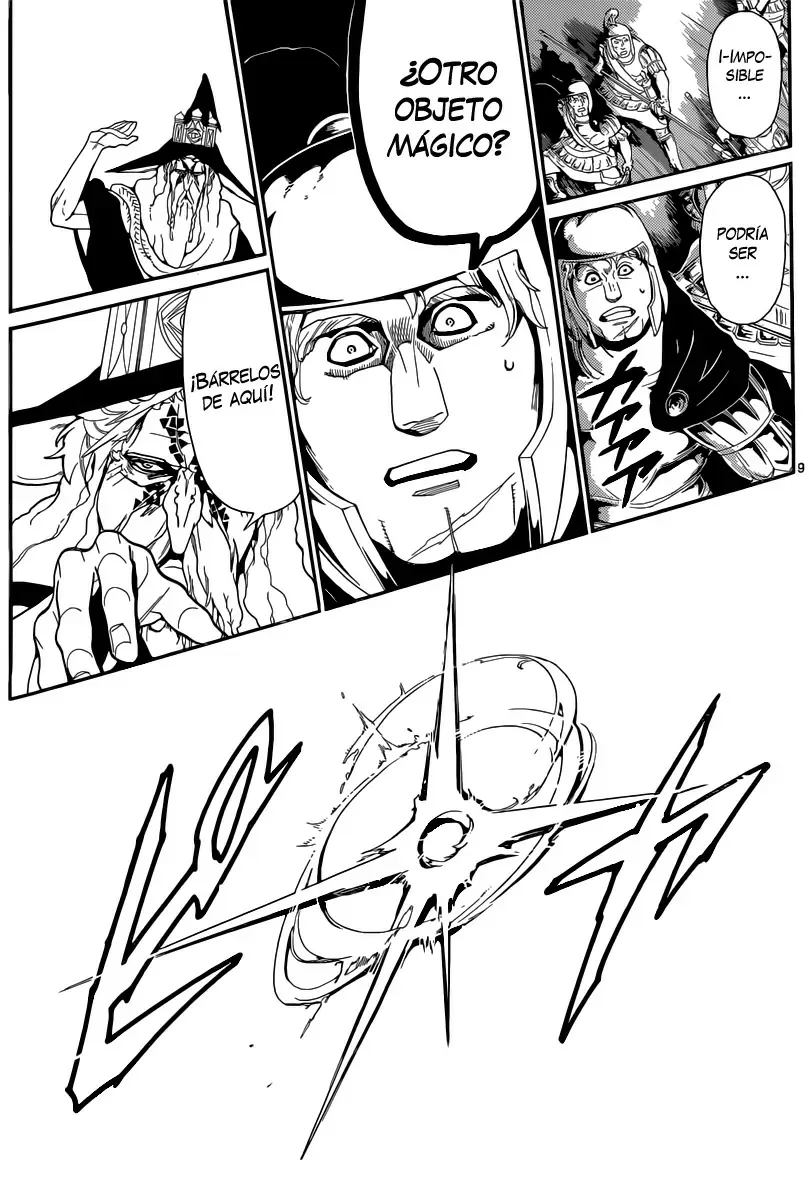 Magi - Labyrinth of Magic capítulo 170, página 10