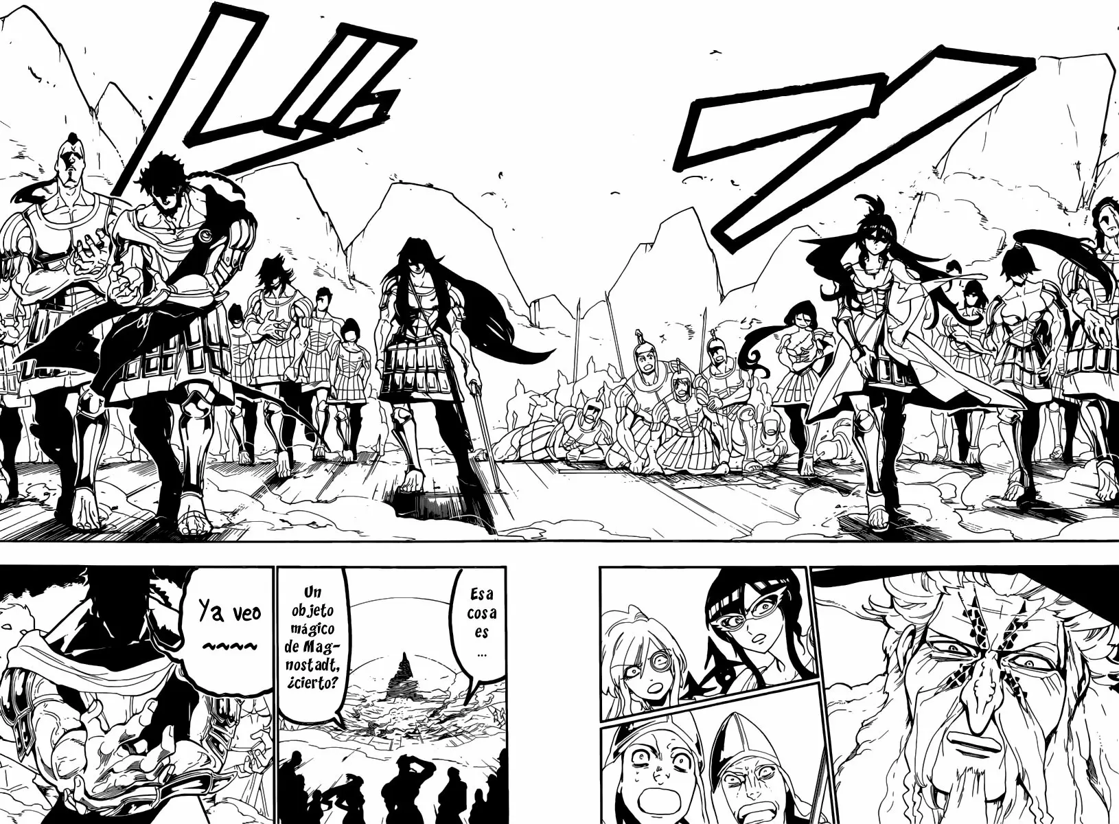 Magi - Labyrinth of Magic capítulo 170, página 16