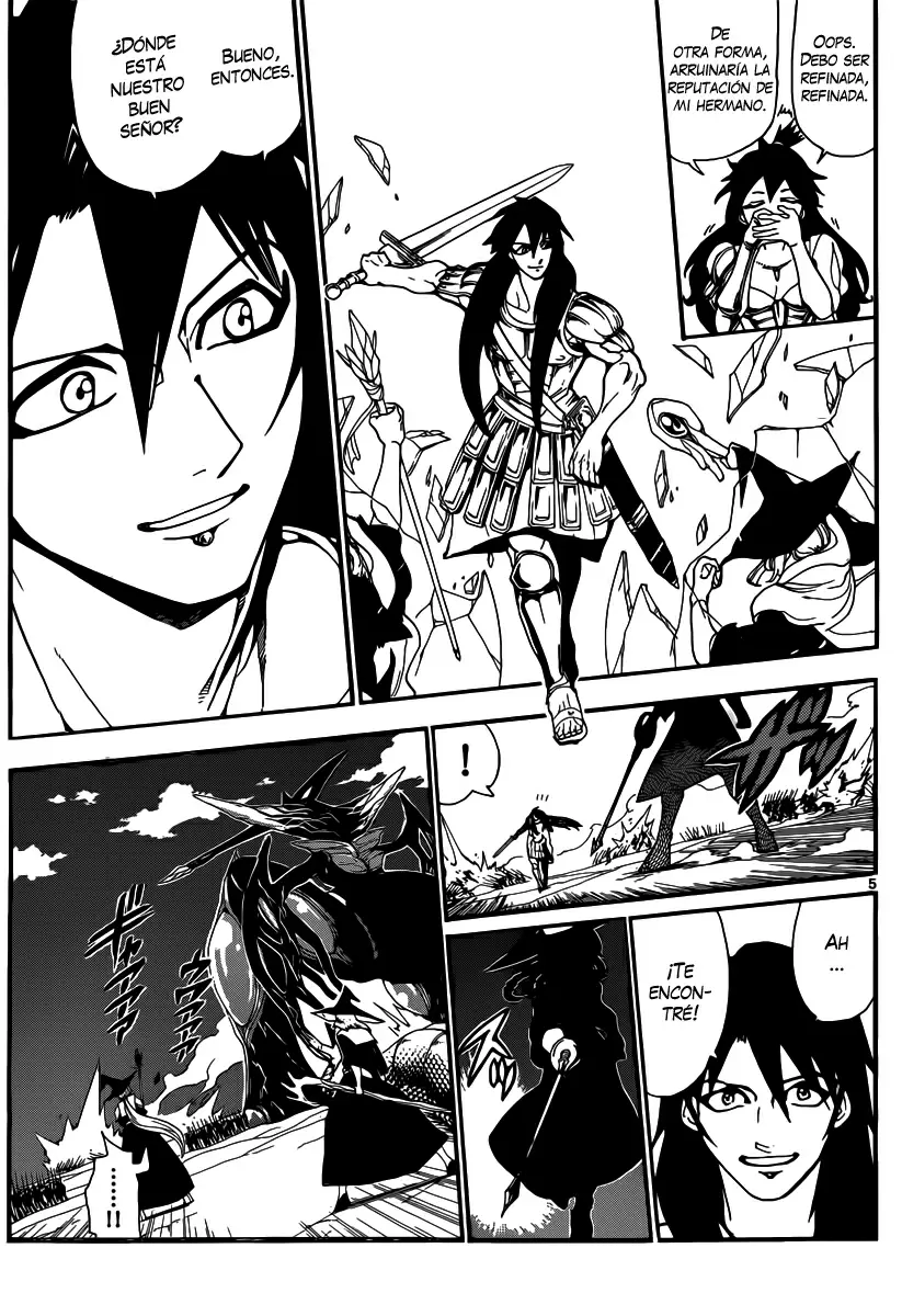 Magi - Labyrinth of Magic capítulo 171, página 4