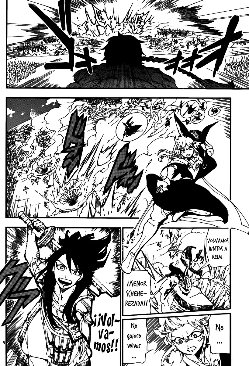 Magi - Labyrinth of Magic capítulo 171, página 7