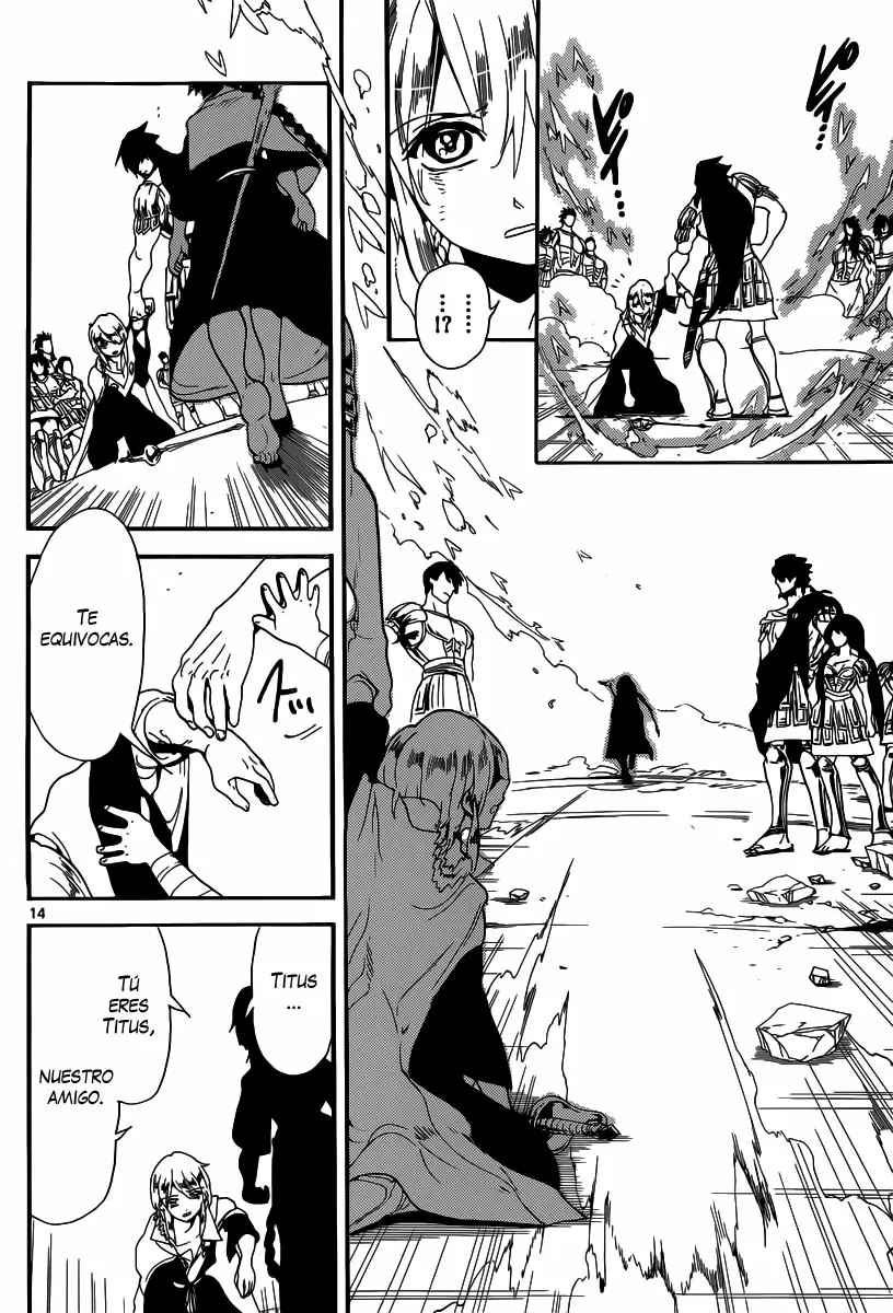 Magi - Labyrinth of Magic capítulo 171, página 13