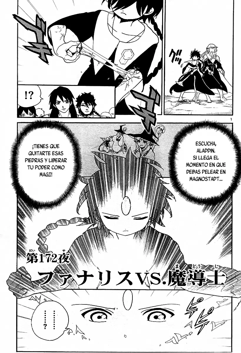 Magi - Labyrinth of Magic capítulo 172, página 1