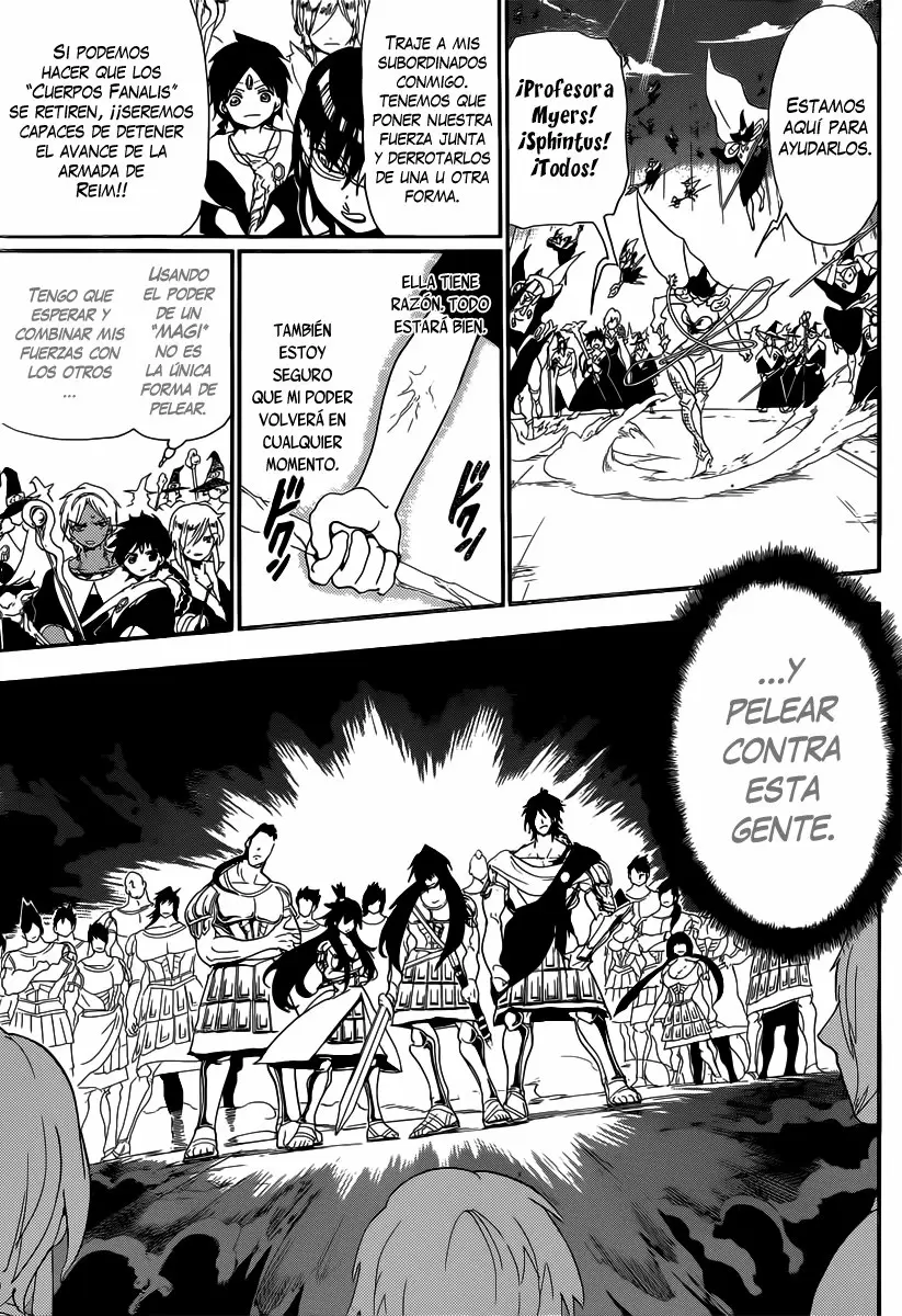 Magi - Labyrinth of Magic capítulo 172, página 3