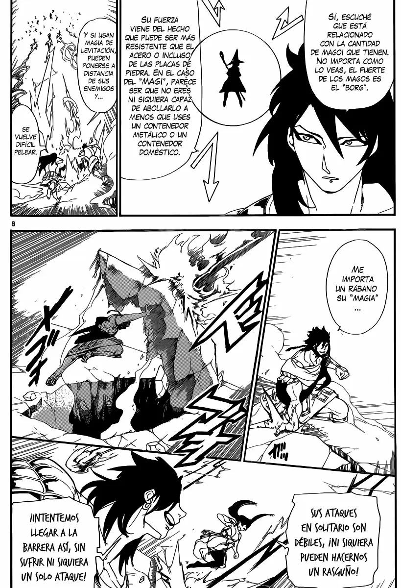 Magi - Labyrinth of Magic capítulo 172, página 7