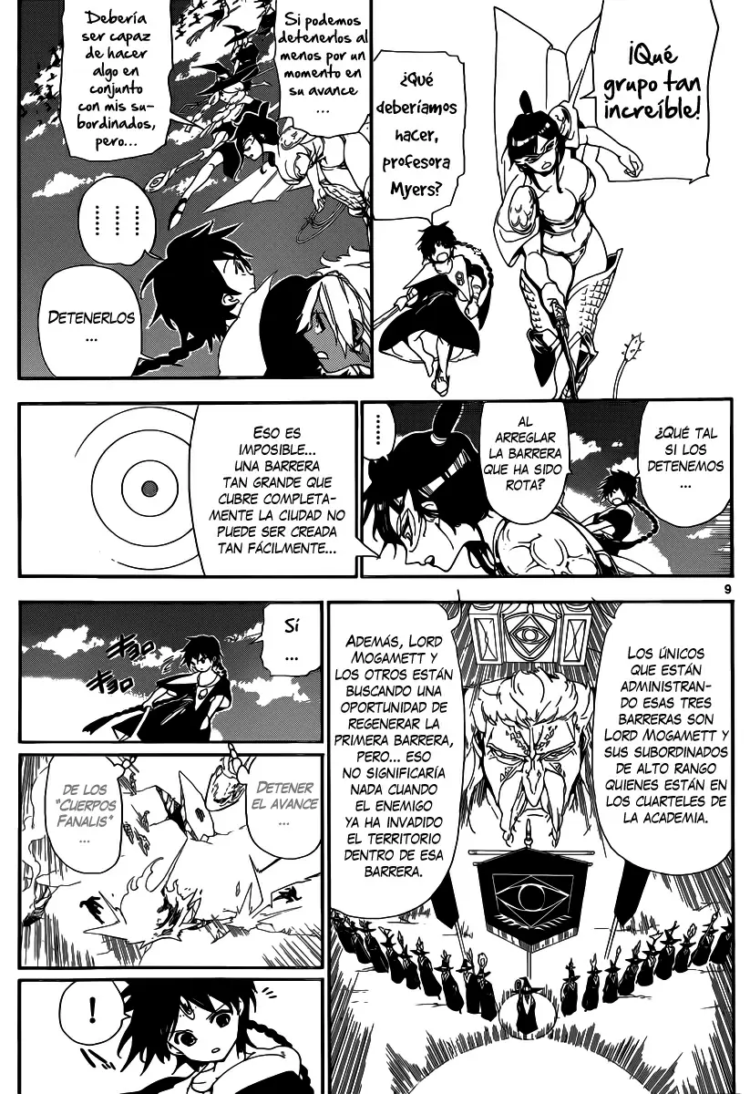 Magi - Labyrinth of Magic capítulo 172, página 8