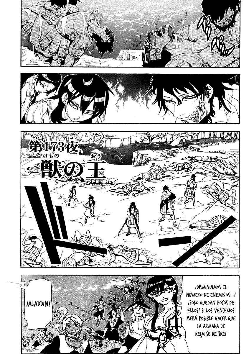 Magi - Labyrinth of Magic capítulo 173, página 1